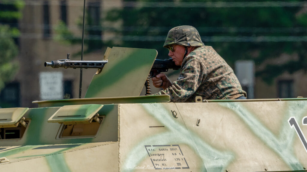 German WWII Reenactors – USS LST 393 Reenactment, June 7th, 2025